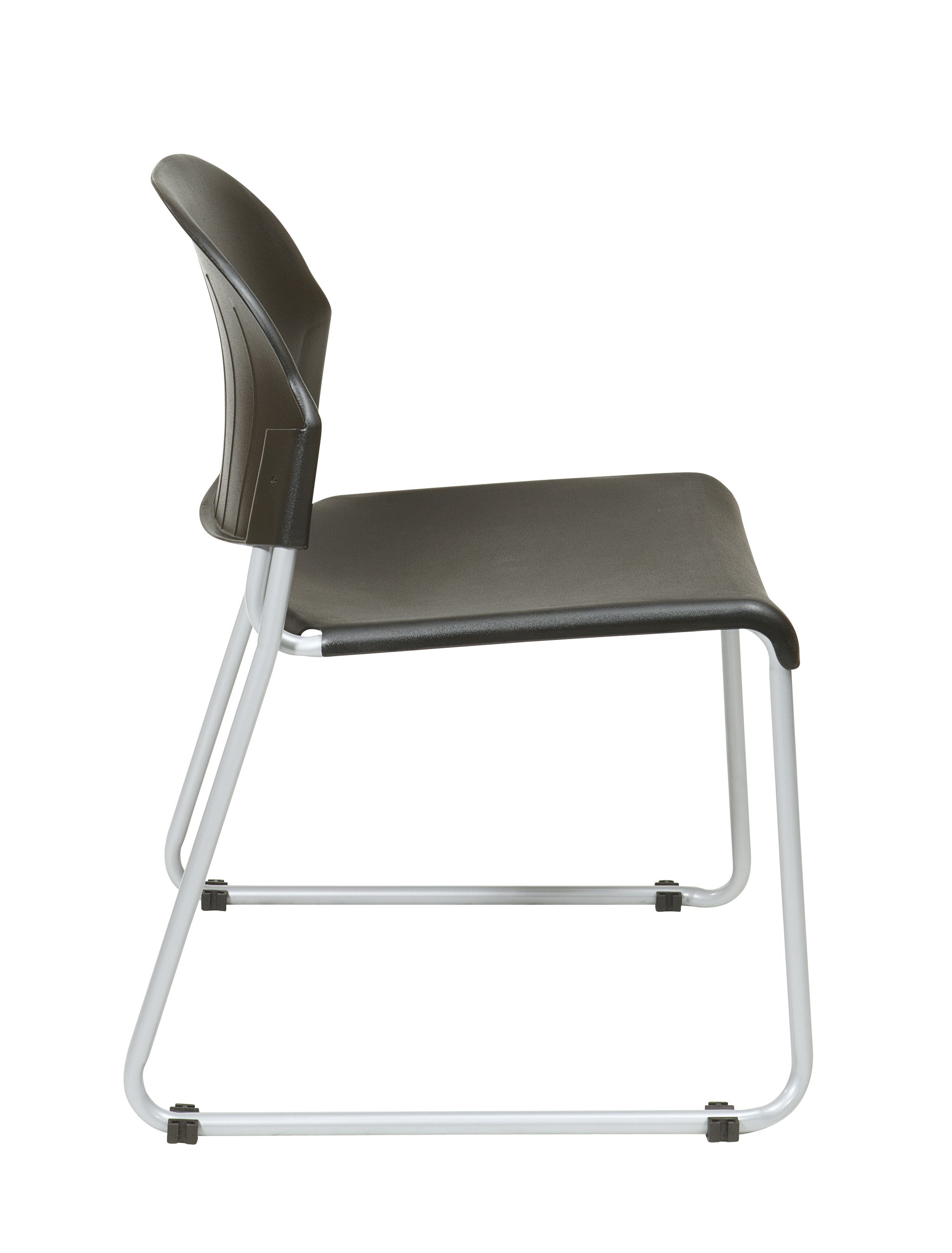 Stack Chair with Plastic Seat/Back 2